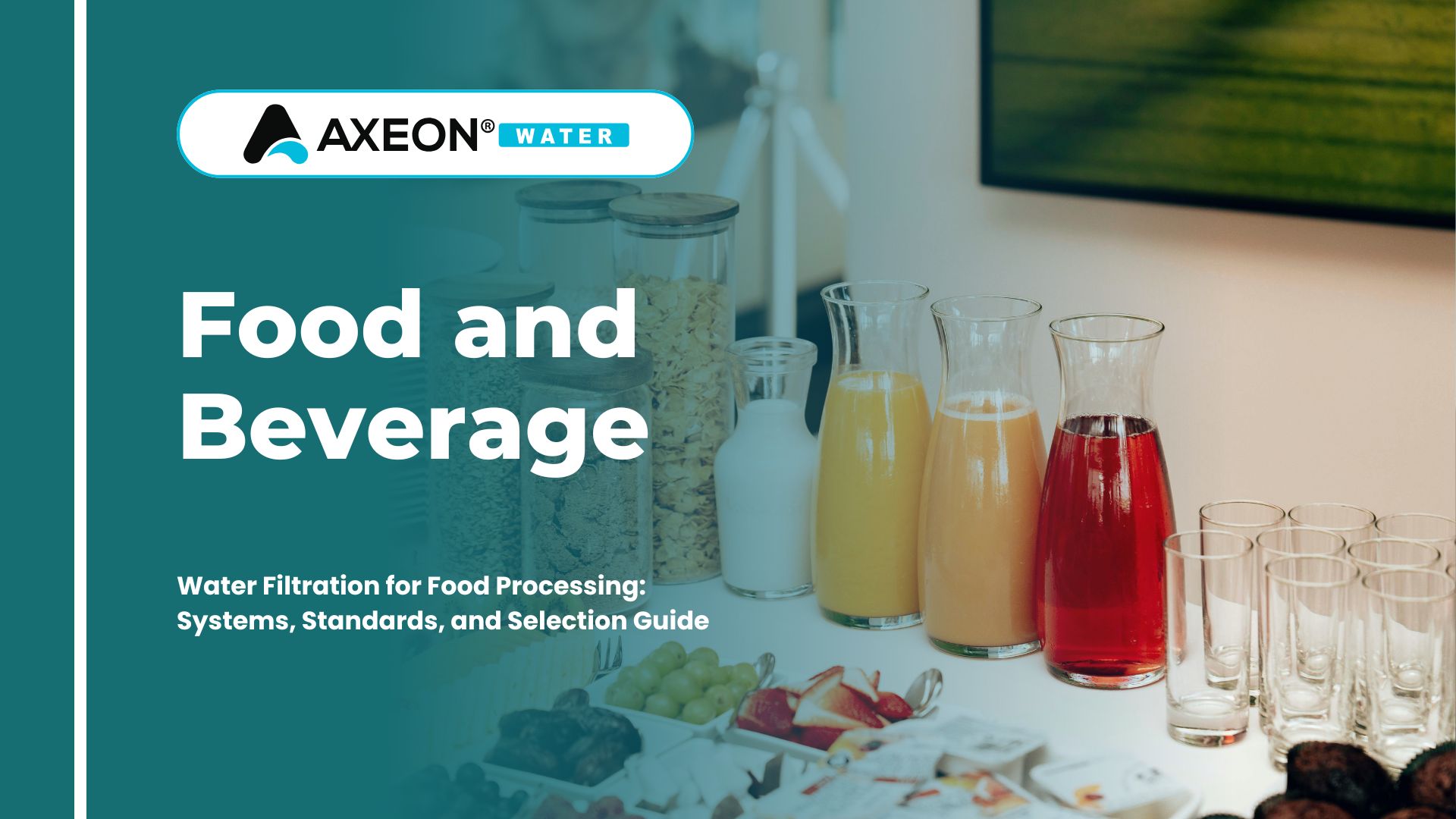 Water Filtration for Food Processing: Systems, Standards, and Selection Guide